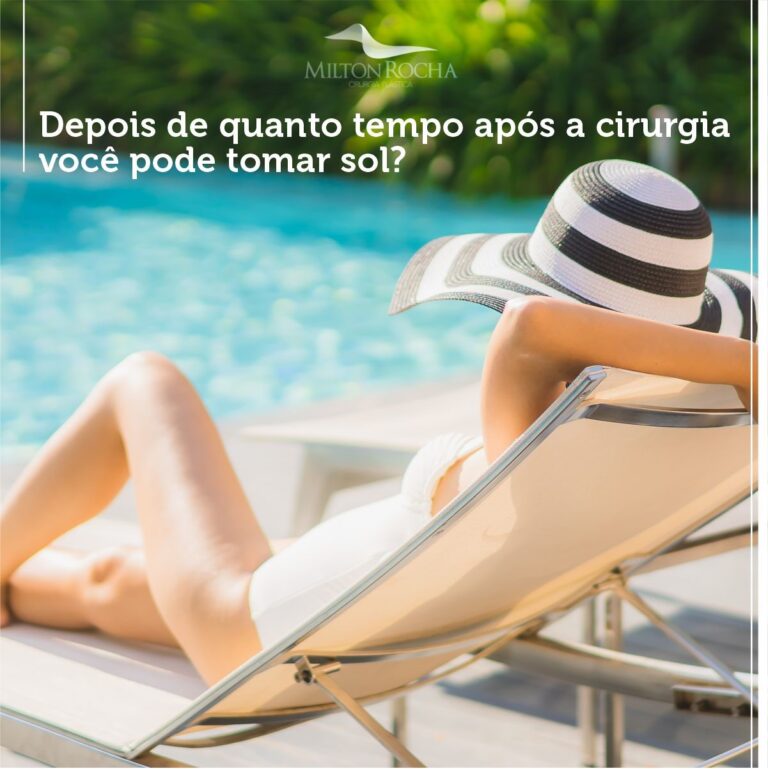 Leia mais sobre o artigo Depois de quanto tempo após a cirurgia você pode tomar sol?