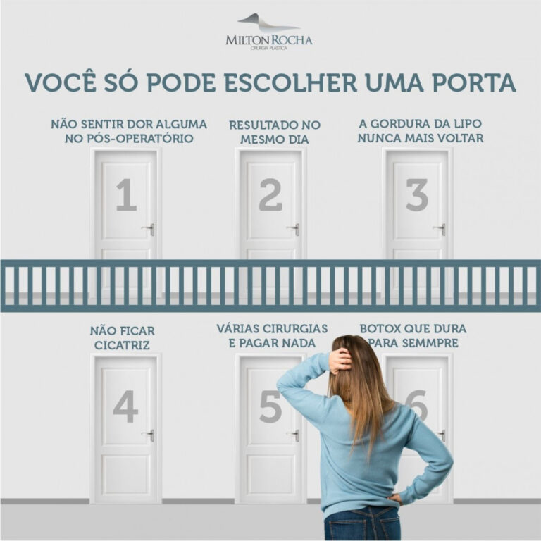 Leia mais sobre o artigo Cirurgia Plástica Recife | Você só pode escolher uma porta